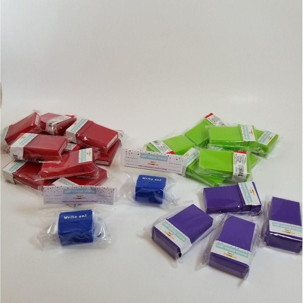 Self Inking Stamps for School Teacher Message (23 total) Home‎ Schooling